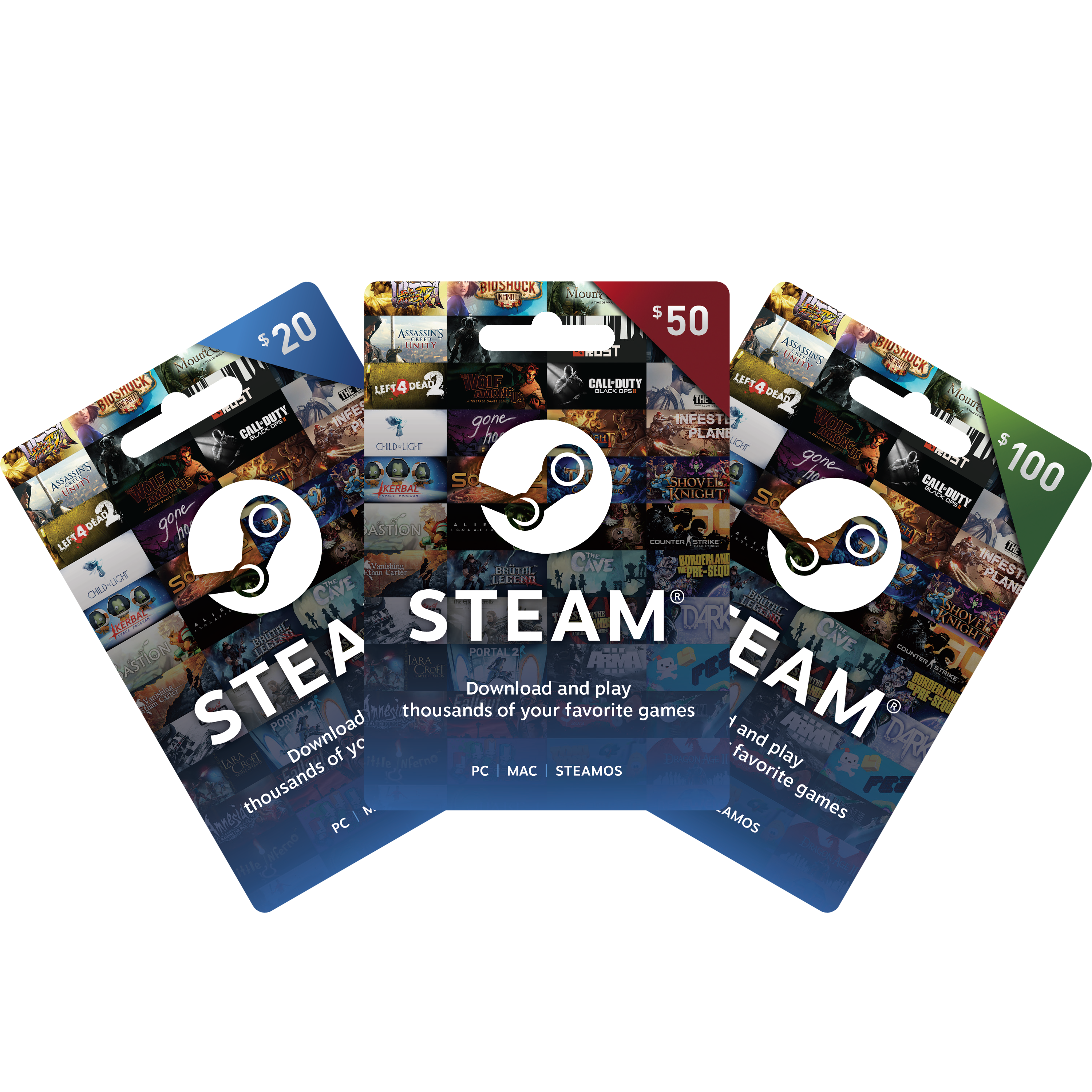 Steam Gift Cards